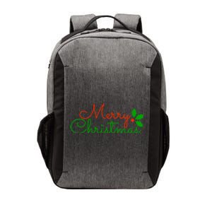 Merry Christmas Festive Logo Vector Backpack