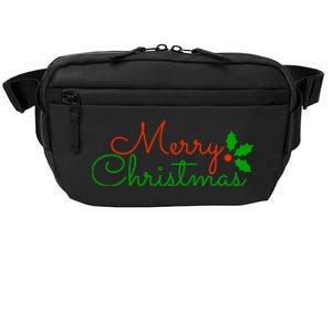 Merry Christmas Festive Logo Crossbody Pack