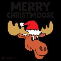 Merry Christmoose Funny Moose Christmas Hat Moose Cool Gift Cooling Performance Long Sleeve Crew