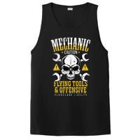 Mechanic Caution Flying Tools Car Mechanics PosiCharge Competitor Tank