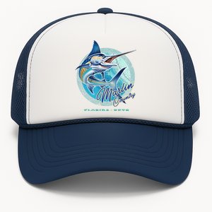 Marlin Country Florida Keys, Saltwater Fishing Tee Trucker Hat