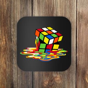 Melting Cube Funny Rubik Rubix Rubics Player Cube Coaster