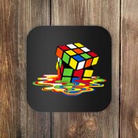 Melting Cube Funny Rubik Rubix Rubics Player Cube Coaster