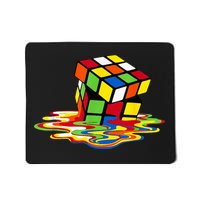 Melting Cube Funny Rubik Rubix Rubics Player Cube Mousepad