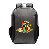 Melting Cube Funny Rubik Rubix Rubics Player Cube Vector Backpack
