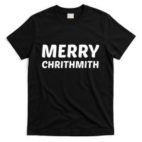 Merry Chrithmith Funny Christmas Lisp Joke T-Shirt