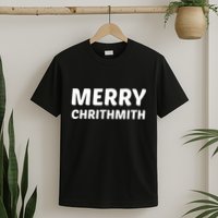 Merry Chrithmith Funny Christmas Lisp Joke T-Shirt