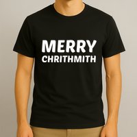 Merry Chrithmith Funny Christmas Lisp Joke T-Shirt