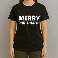 Merry Chrithmith Funny Christmas Lisp Joke T-Shirt