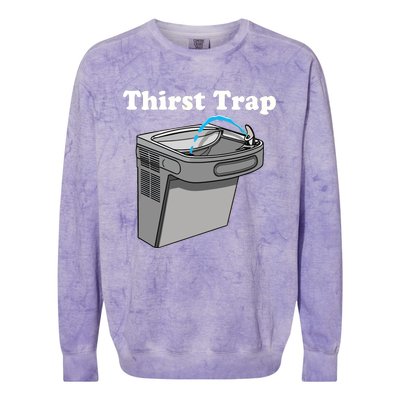 Middle Class Fancy Thirst Trap Sink Colorblast Crewneck Sweatshirt