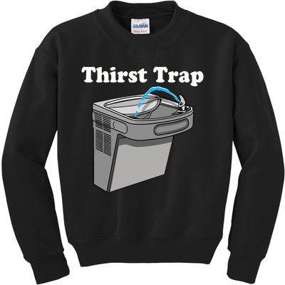 Middle Class Fancy Thirst Trap Sink Kids Sweatshirt