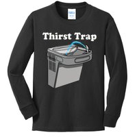 Middle Class Fancy Thirst Trap Sink Kids Long Sleeve Shirt