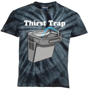 Middle Class Fancy Thirst Trap Sink Kids Tie-Dye T-Shirt