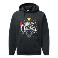 Merry Christmas Family Funny Christmas Performance Fleece Hoodie