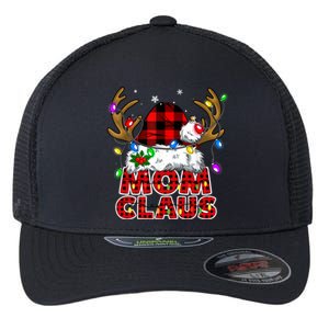 Mom Claus Family Matching Christmas Santa Costume Mom Gift Flexfit Unipanel Trucker Cap