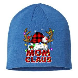 Mom Claus Family Matching Christmas Santa Costume Mom Gift Sustainable Beanie