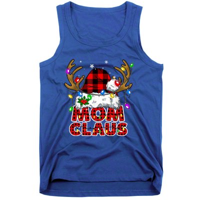 Mom Claus Family Matching Christmas Santa Costume Mom Gift Tank Top