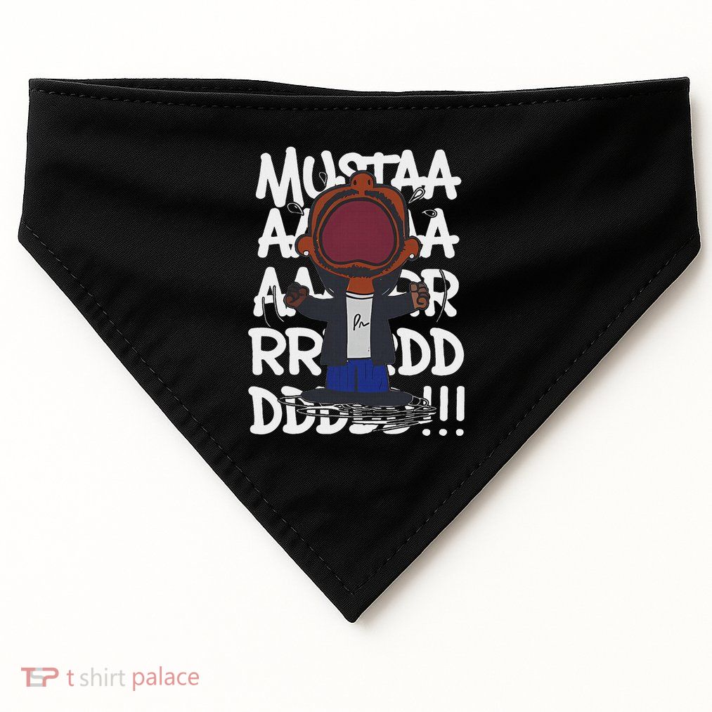 Mustard Cool Funny Meme Hip Hop Music Graphic USA-Made Doggie Bandana