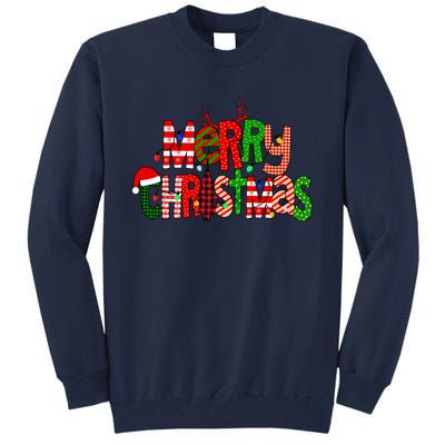 Merry Christmas Family Matching Tall Sweatshirt