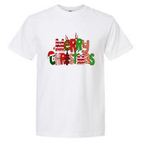 Merry Christmas Family Matching Garment-Dyed Heavyweight T-Shirt