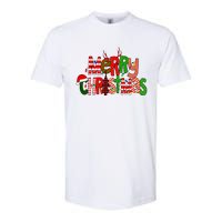 Merry Christmas Family Matching Softstyle CVC T-Shirt