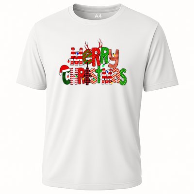 Merry Christmas Family Matching Cooling Performance Crew T-Shirt