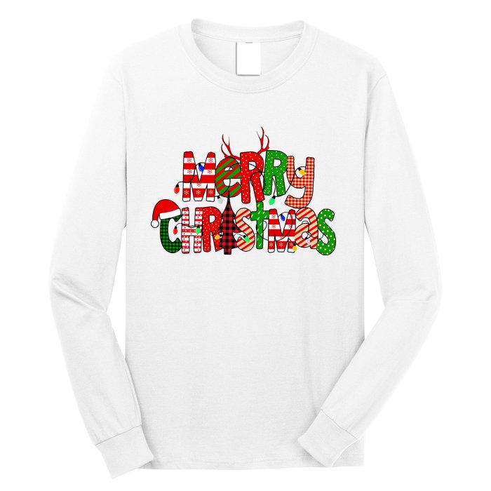 Merry Christmas Family Matching Long Sleeve Shirt