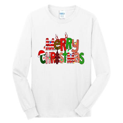 Merry Christmas Family Matching Tall Long Sleeve T-Shirt