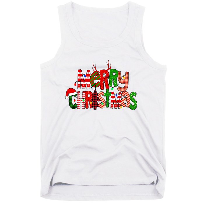 Merry Christmas Family Matching Tank Top