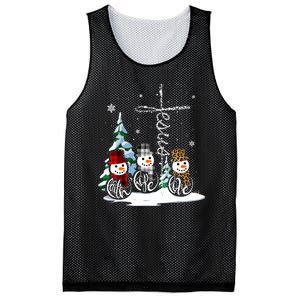 Merry Christmas Faith Hope Love Christmas Snowmen Gift Mesh Reversible Basketball Jersey Tank