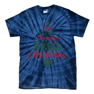 Mexican Christmas Feliz Navidad Tree Christmas Tie-Dye T-Shirt