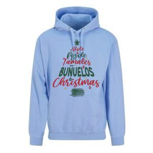 Mexican Christmas Feliz Navidad Tree Christmas Unisex Surf Hoodie