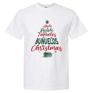 Mexican Christmas Feliz Navidad Tree Christmas Garment-Dyed Heavyweight T-Shirt