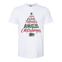 Mexican Christmas Feliz Navidad Tree Christmas Softstyle CVC T-Shirt