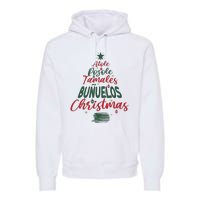 Mexican Christmas Feliz Navidad Tree Christmas Premium Hoodie