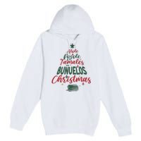 Mexican Christmas Feliz Navidad Tree Christmas Premium Pullover Hoodie