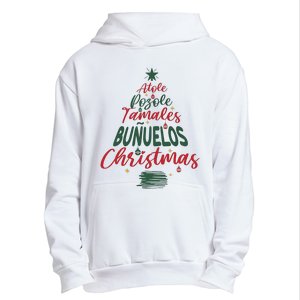 Mexican Christmas Feliz Navidad Tree Christmas Urban Pullover Hoodie