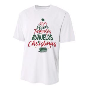 Mexican Christmas Feliz Navidad Tree Christmas Performance Sprint T-Shirt