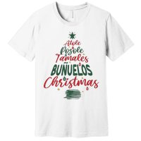 Mexican Christmas Feliz Navidad Tree Christmas Premium T-Shirt