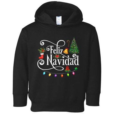 Mexican Christmas Feliz Navidad Spanish Christmas Toddler Hoodie