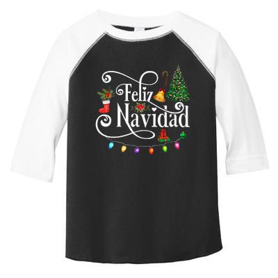 Mexican Christmas Feliz Navidad Spanish Christmas Toddler Fine Jersey T-Shirt