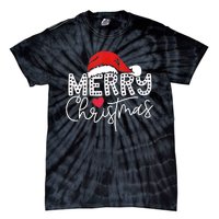 Merry Christmas Family Matching Christmas Lights Xmas Women Tank Top Tie-Dye T-Shirt