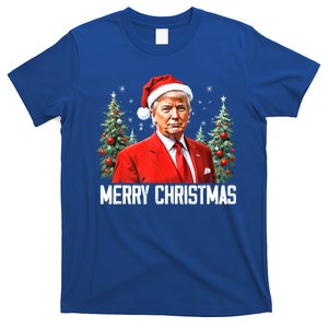 Merry Christmas Funny Santa Trump 2024 Xmas Gift T-Shirt