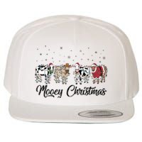 Mooey Christmas Funny Cow Holiday Xmas Holiday Wool Snapback Cap