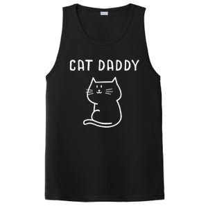 Meow Cat Father Best Daddy Ever Papa Paw Love Kitten PosiCharge Competitor Tank