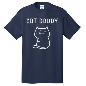 Meow Cat Father Best Daddy Ever Papa Paw Love Kitten Tall T-Shirt