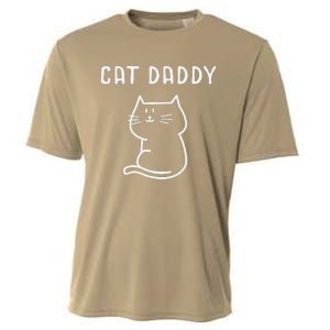 Meow Cat Father Best Daddy Ever Papa Paw Love Kitten Cooling Performance Crew T-Shirt