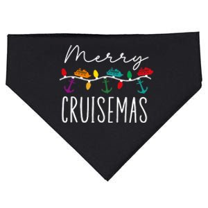 Merry Cruisemas Family Cruise Christmas Cruisin Crew USA-Made Doggie Bandana