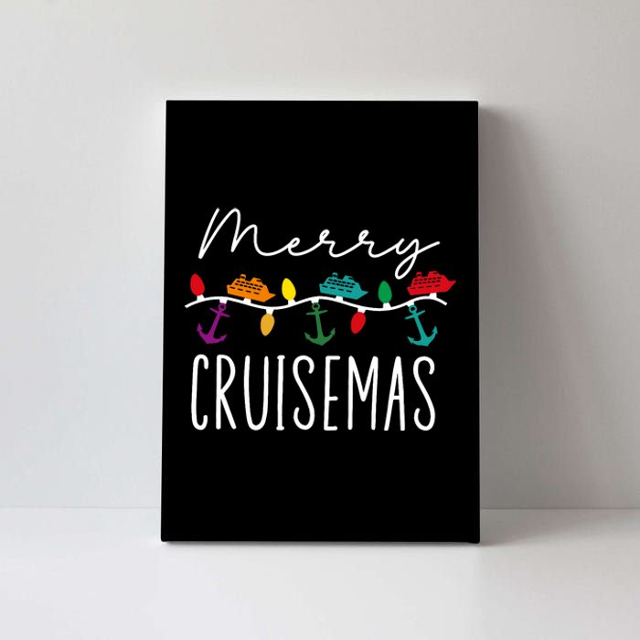 Merry Cruisemas Family Cruise Christmas Cruisin Crew Canvas