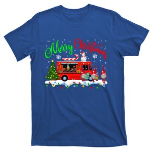 Merry Christmas Funny Christmas Camping Truck Camper Gnome Great Gift T-Shirt